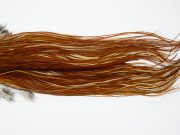 12914 Whiting Dry Fly Hackle Bronze Grade Rooster Saddle Brown Ties Size 14-18
