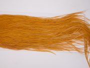 12928 Whiting Dry Fly Hackle Bronze Grade Rooster Saddle Golden Brown Ties Size 14-16