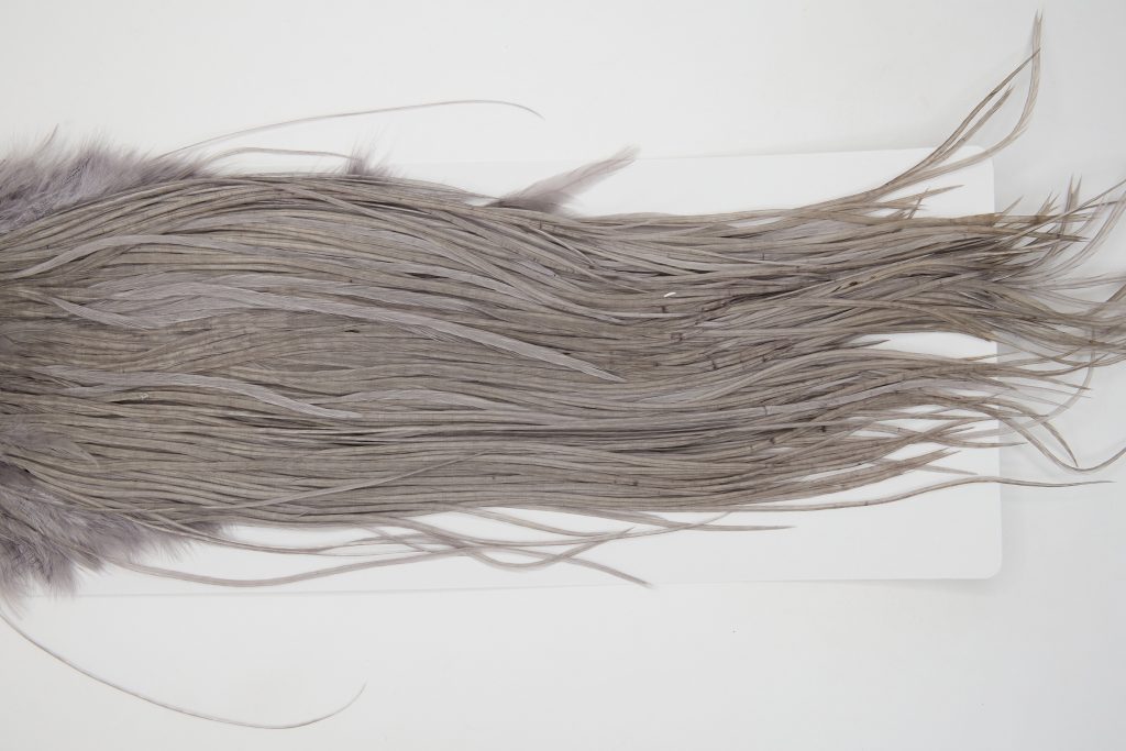12931 Whiting Dry Fly Hackle Bronze Grade Rooster Saddle Medium Dun Ties Size 12-14