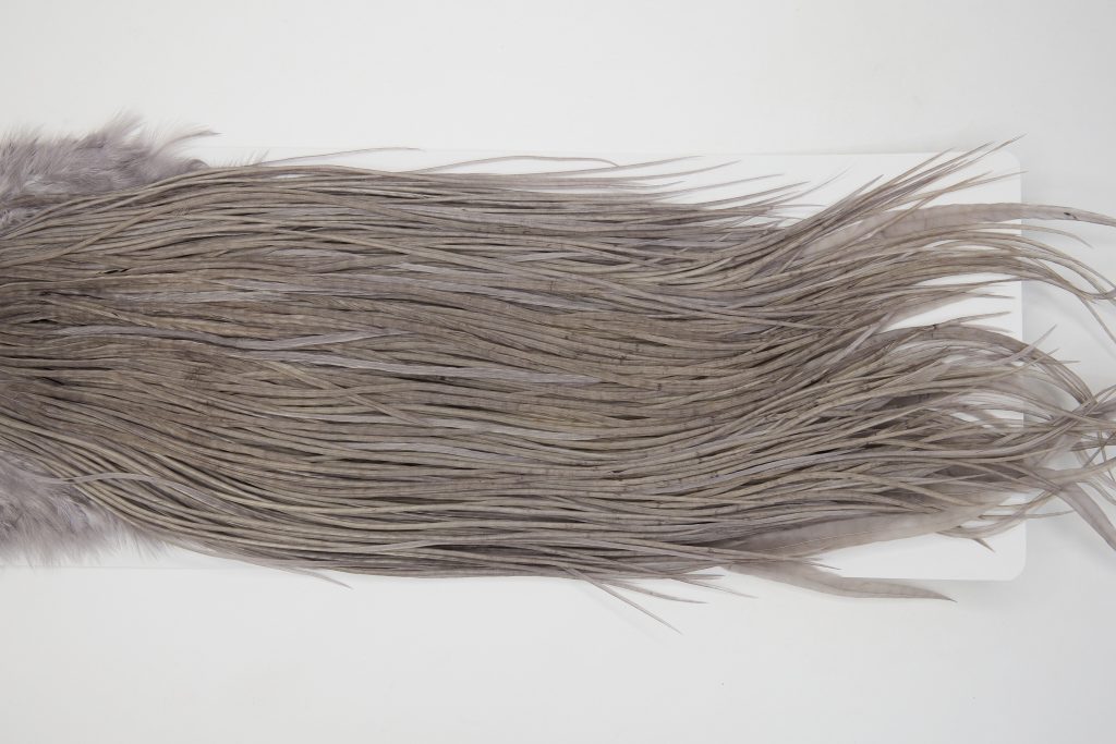 12932 Whiting Dry Fly Hackle Bronze Grade Rooster Saddle Medium Dun Ties Size 12-14