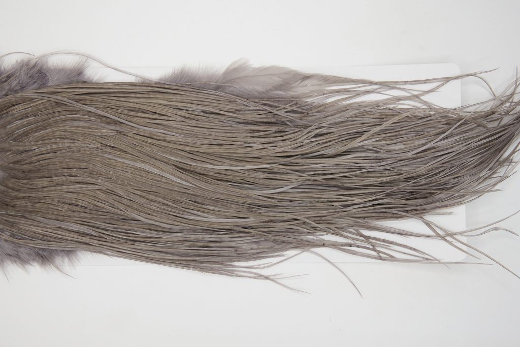 12935 Whiting Dry Fly Hackle Bronze Grade Rooster Saddle Medium Dun Ties Size 12-16