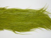 12938a Whiting Dry Fly Hackle Bronze Grade Rooster Saddle Olive Ties Size 14-16