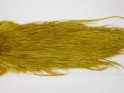 12957 Whiting Dry Fly Hackle Bronze Grade Rooster Saddle Golden Olive Ties Size 14-18