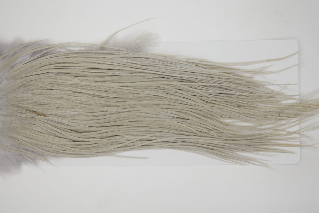 12978 Whiting Dry Fly Hackle Pro Grade Rooster Saddle Light Dun Ties Size 12-14