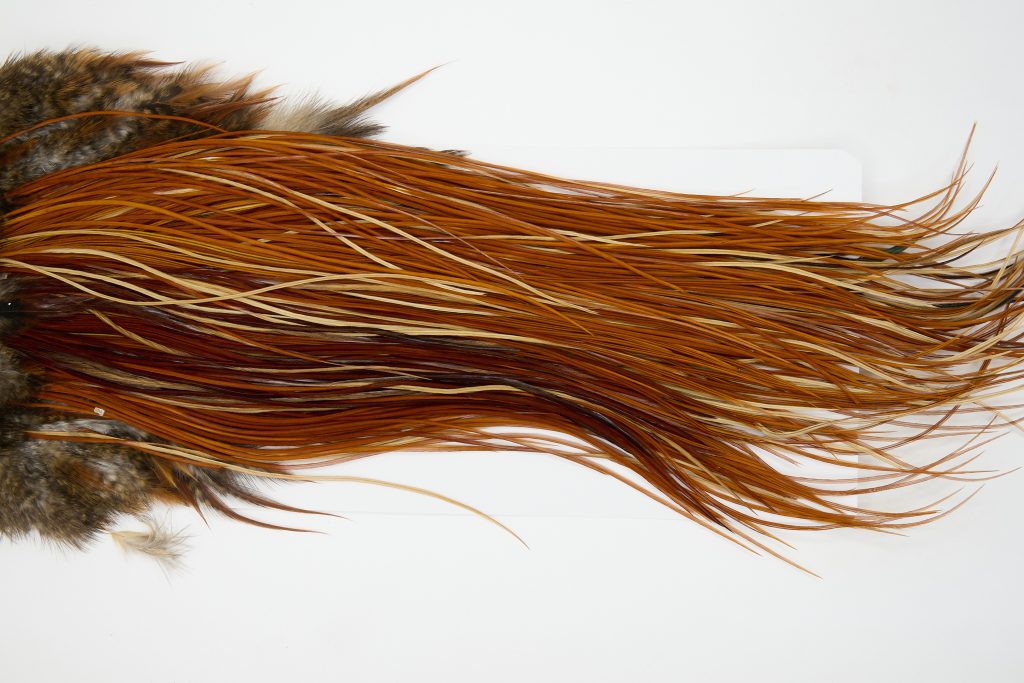 12982 Whiting Dry Fly Hackle Pro Grade Rooster Saddle Brown Ties Size 16-18