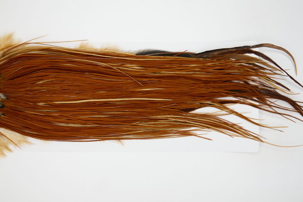 12983 Whiting Dry Fly Hackle Pro Grade Rooster Saddle Brown Ties Size 14-18