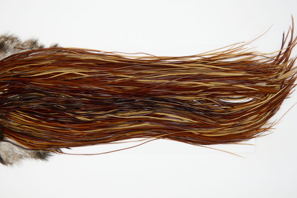 12986 Whiting Dry Fly Hackle Pro Grade Rooster Saddle Brown Ties Size 16-20