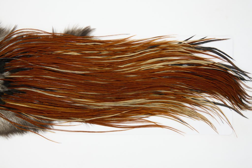 12988 Whiting Dry Fly Hackle Pro Grade Rooster Saddle Furnace Ties Size 14-16