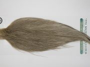 12989 Hebert Dry Fly Hackle Silver Grade Rooster Cape Medium Grey Dun Ties Size 8-22