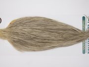 13001 Hebert Dry Fly Hackle Bronze Grade Rooster Cape Medium Grey Dun Ties Size 10-22