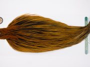 13004 Hebert Dry Fly Hackle Bronze Grade Rooster Cape Furnace Ties Size 10-24