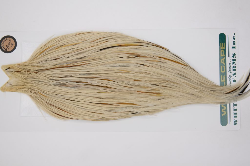 13006 Hebert Dry Fly Hackle Bronze Grade Rooster Cape Unique Variant Ties Size 8-22