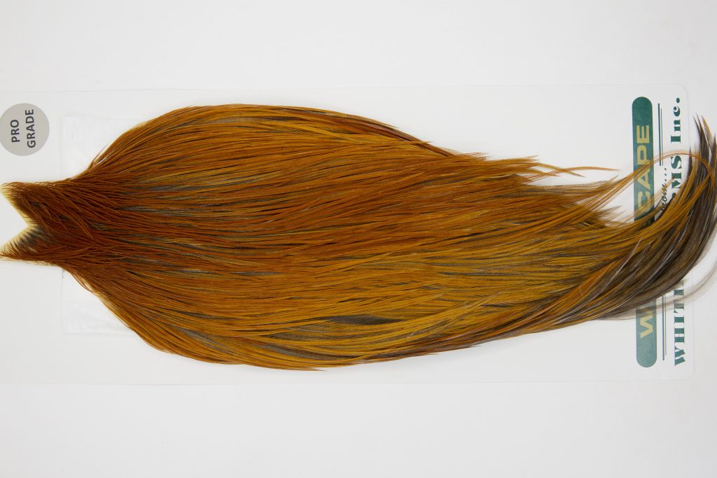 13020 Hebert Dry Fly Hackle Pro Grade Rooster Cape Rusty Dun Ties Size 8-20