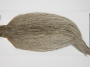 13032 Hebert Dry Fly Hackle Pro Grade Rooster Cape Medium Grey Dun Ties Size 8-22