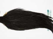 13039 Hebert Dry Fly Hackle Pro Grade Rooster Cape Black Ties Size 8-22