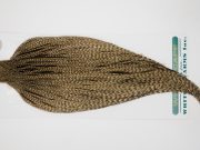 13045 Hebert Dry Fly Hackle Pro Grade Rooster Cape Dun Grizzly Ties Size 10-24