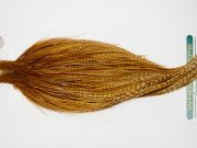13049 Hebert Dry Fly Hackle Pro Grade Rooster Cape Barred Dark Ginger Ties Size 8-22