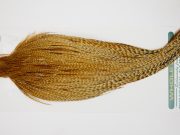 13050 Hebert Dry Fly Hackle Pro Grade Rooster Cape Barred Dark Ginger Ties Size 10-20