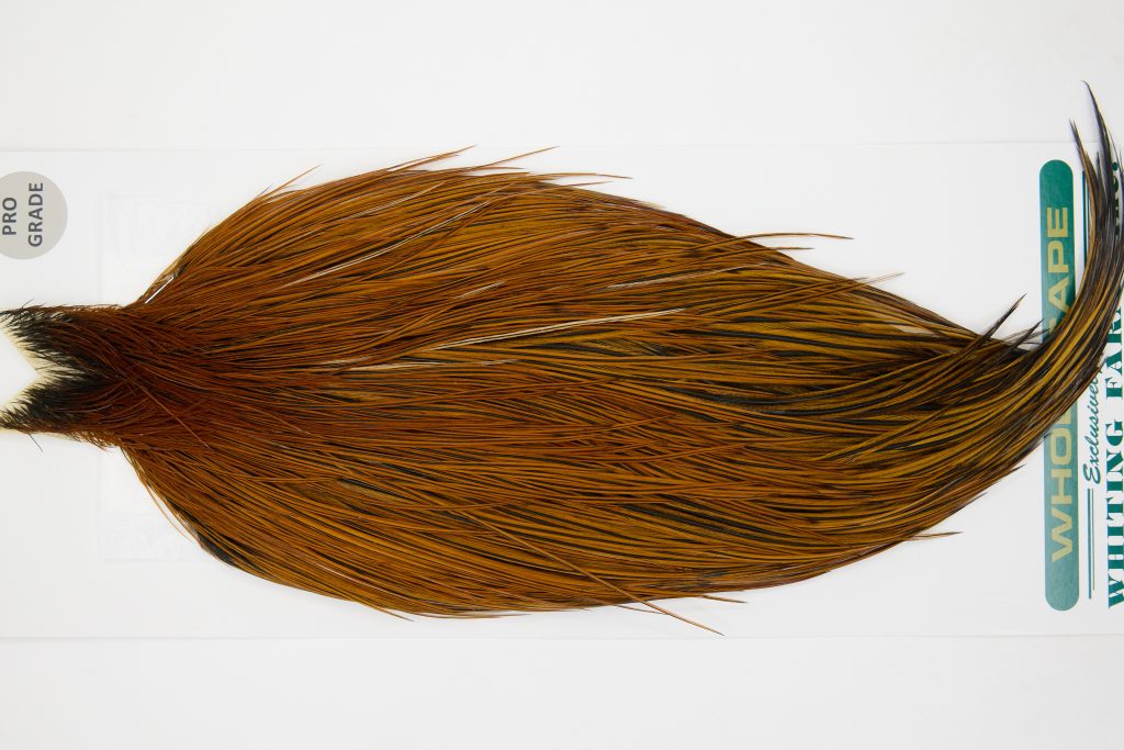 13060 Hebert Dry Fly Hackle Pro Grade Rooster Cape Furnace Ties Size 10-20