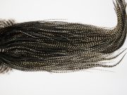 13066 Hebert Dry Fly Hackle Silver Grade Rooster Saddle Grizzly Variant Ties Size 12-14