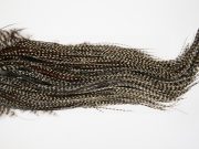 13067 Hebert Dry Fly Hackle Silver Grade Rooster Saddle Grizzly Variant Ties Size 14-18