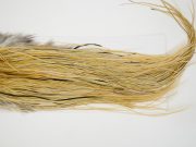 13078 Hebert Dry Fly Hackle Bronze Grade Rooster Saddle Light Ginger Ties Size 14-18