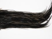 13087 Hebert Dry Fly Hackle Bronze Grade Rooster Saddle Black Ties Size 12-16