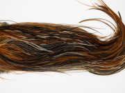 13107 Hebert Dry Fly Hackle Pro Grade Rooster Saddle Furnace Ties Size 14-18