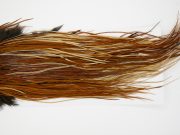 13109 Hebert Dry Fly Hackle Pro Grade Rooster Saddle Furnace Ties Size 14-16