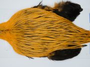FWRC11 Hackle Unknown Badger Shrimp Orange